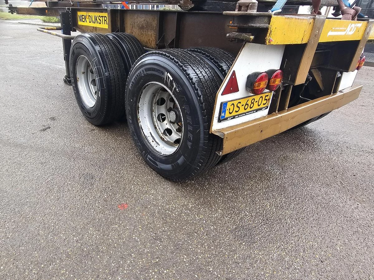 Pacton 2126 C-2 | 20 FOOT| BLADGEVEERD|DOUBLE TIRES| BPW DRUM. 1973 image 5