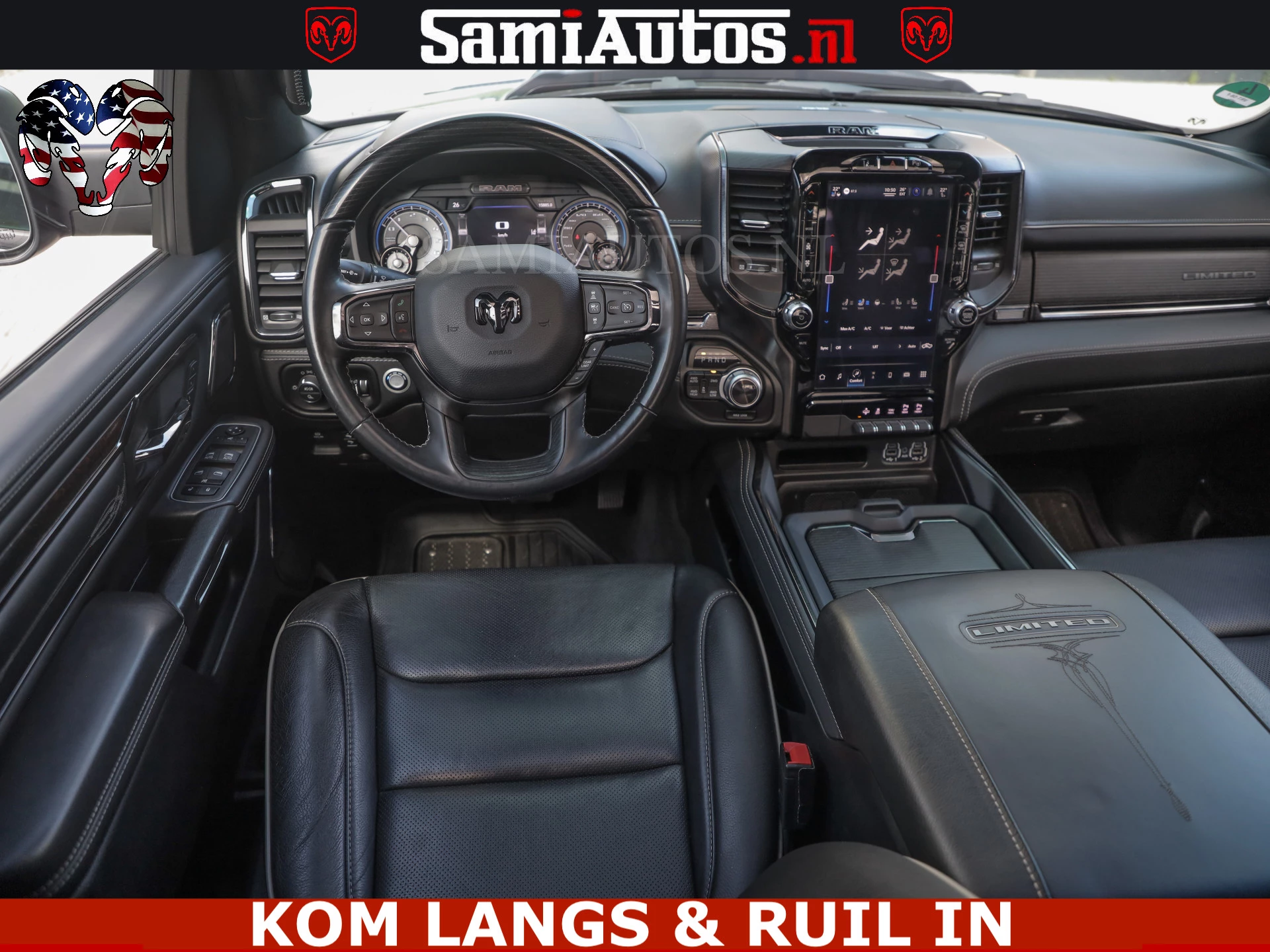 Dodge Ram Pick-Up 2023 - COBRA HULK PACK | 5.7 V8 402 PK | LIMITED EDITION | HUD | LUCHTVERING | BOM VOL | zdjęcie 18