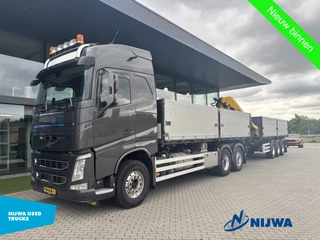 Volvo FH 2017 - 500 6x2/4 HIAB X-HIPRO 192 E-2 I.C.M. KEMPF THKD-24 AANHANGER for sale