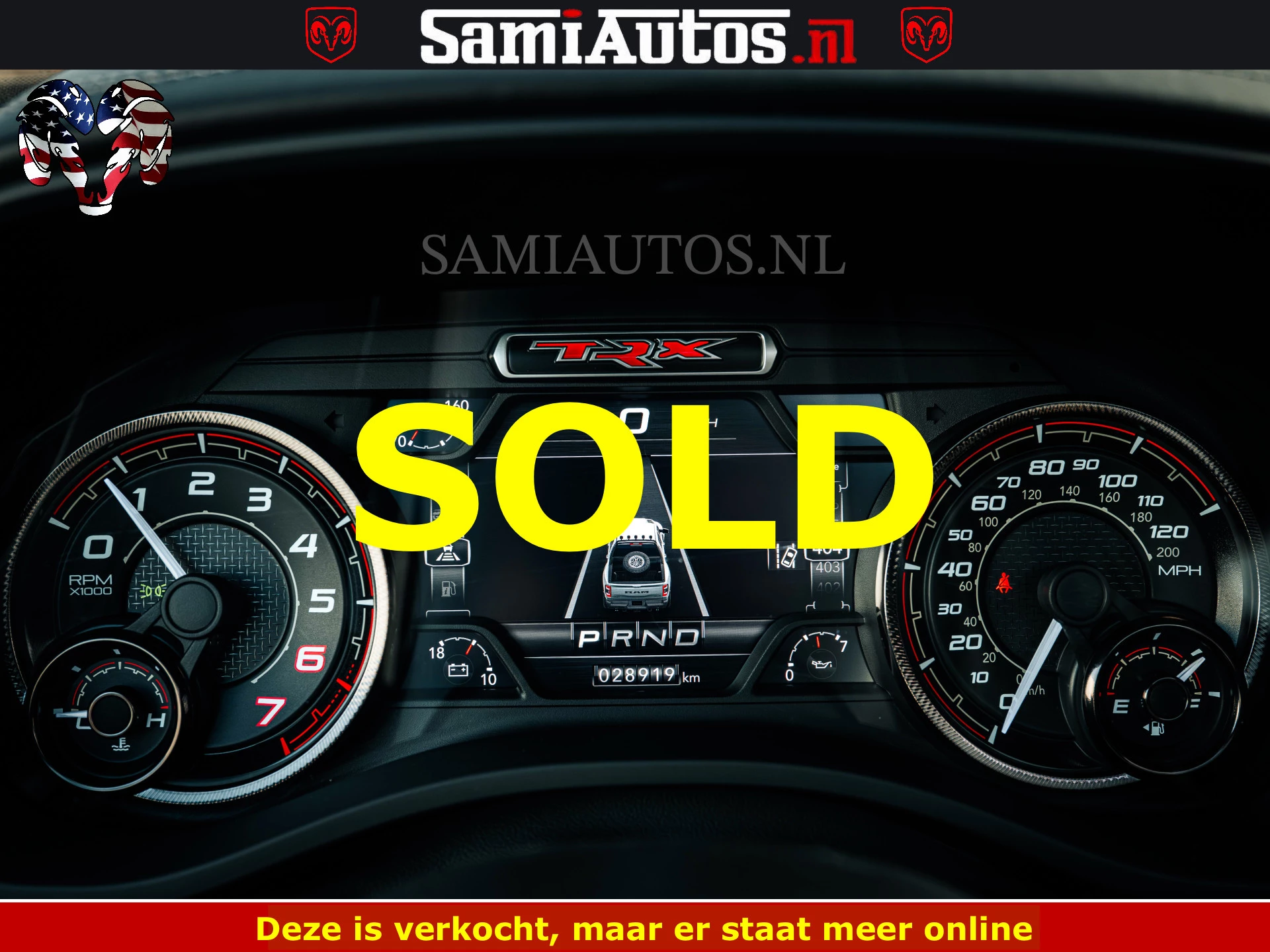 Dodge Ram Pick-Up 2023 - TRX HELLCAT | 6.2 V8 702PK | FLAME RED | BOM VOL | CARBON | RAMBAR | HUD | LPG | BEAD-LOCK WHEELS | immagine 87
