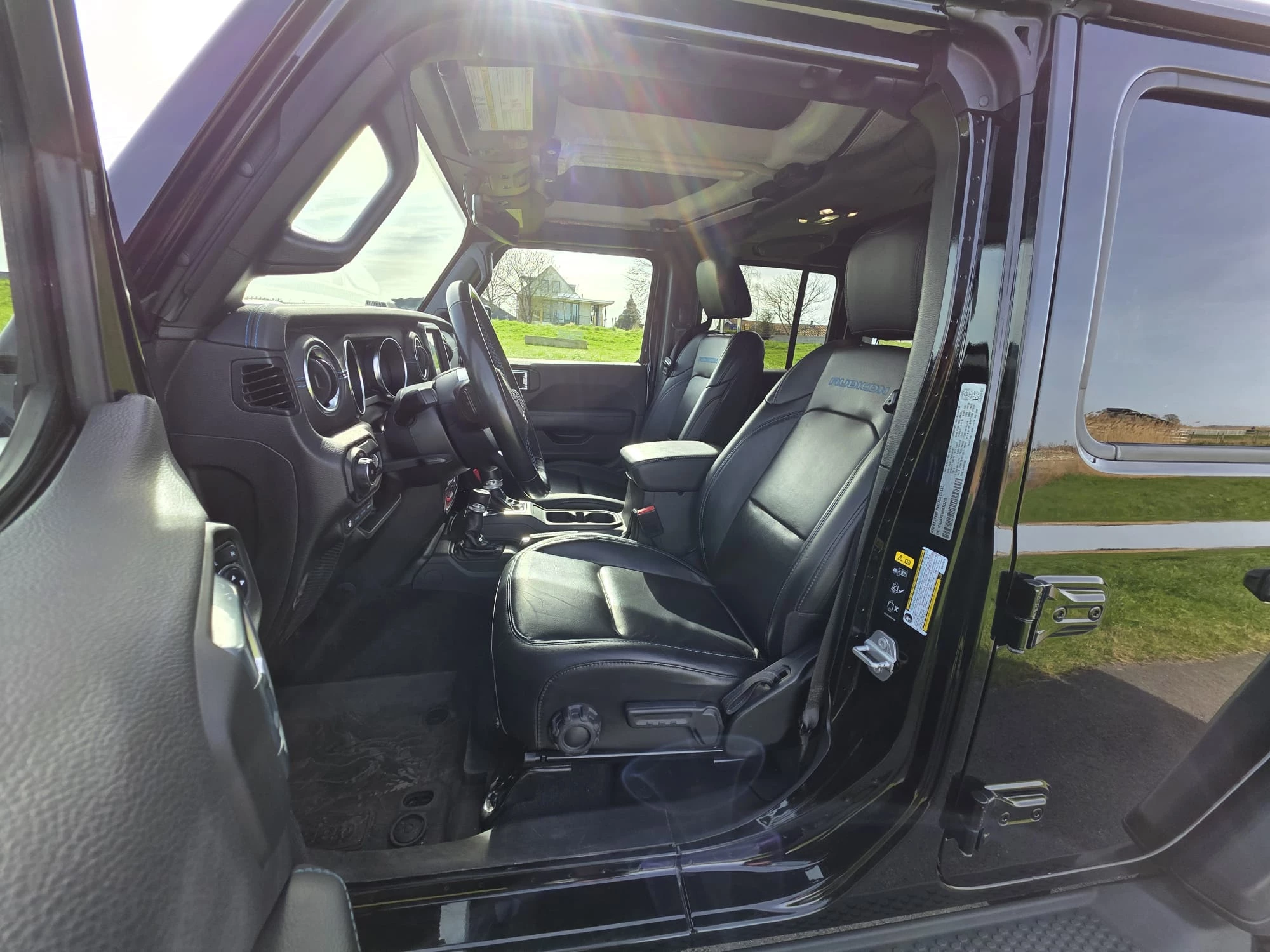 Jeep Wrangler 2022 - 4XE Rubicon - Cabrio/Hardtop - 4x4 - Hybride - 21.836 km - WARN - Alpine afbeelding 16