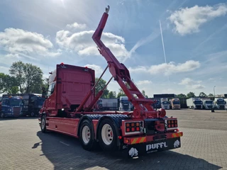 Scania T 2016 - T520 V8 6x2 - AJK Hooklift - New BUFFL interior - Retarder - Full air - Show truck zdjecie 7