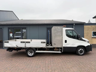 Iveco Daily 2017 - 40C18 3.0 Hi Matic Openlaadbak 3.7m Amco Veba Kraan AC Euro 6 image 18