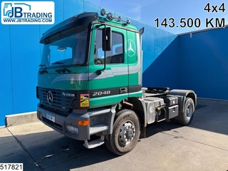Mercedes-Benz Actros 2005 - 2048 4x4, Steel suspension te koop