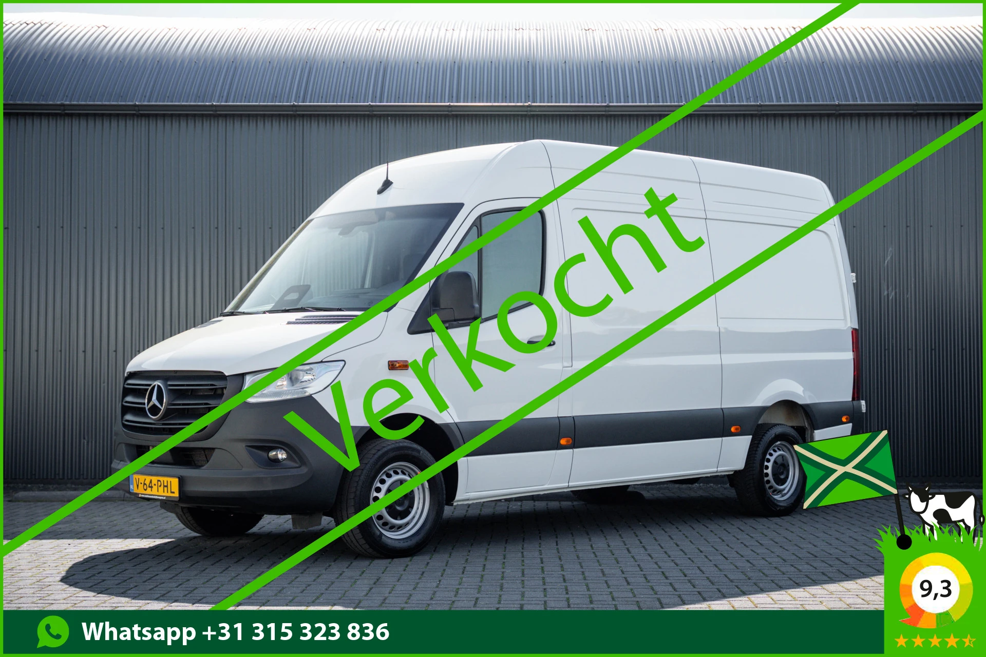 Mercedes-Benz Sprinter 2024 - 317 CDI L2H2 | Automaat | Facelift | Mbux | Camera | Cruise | Climatronic afbeelding 1