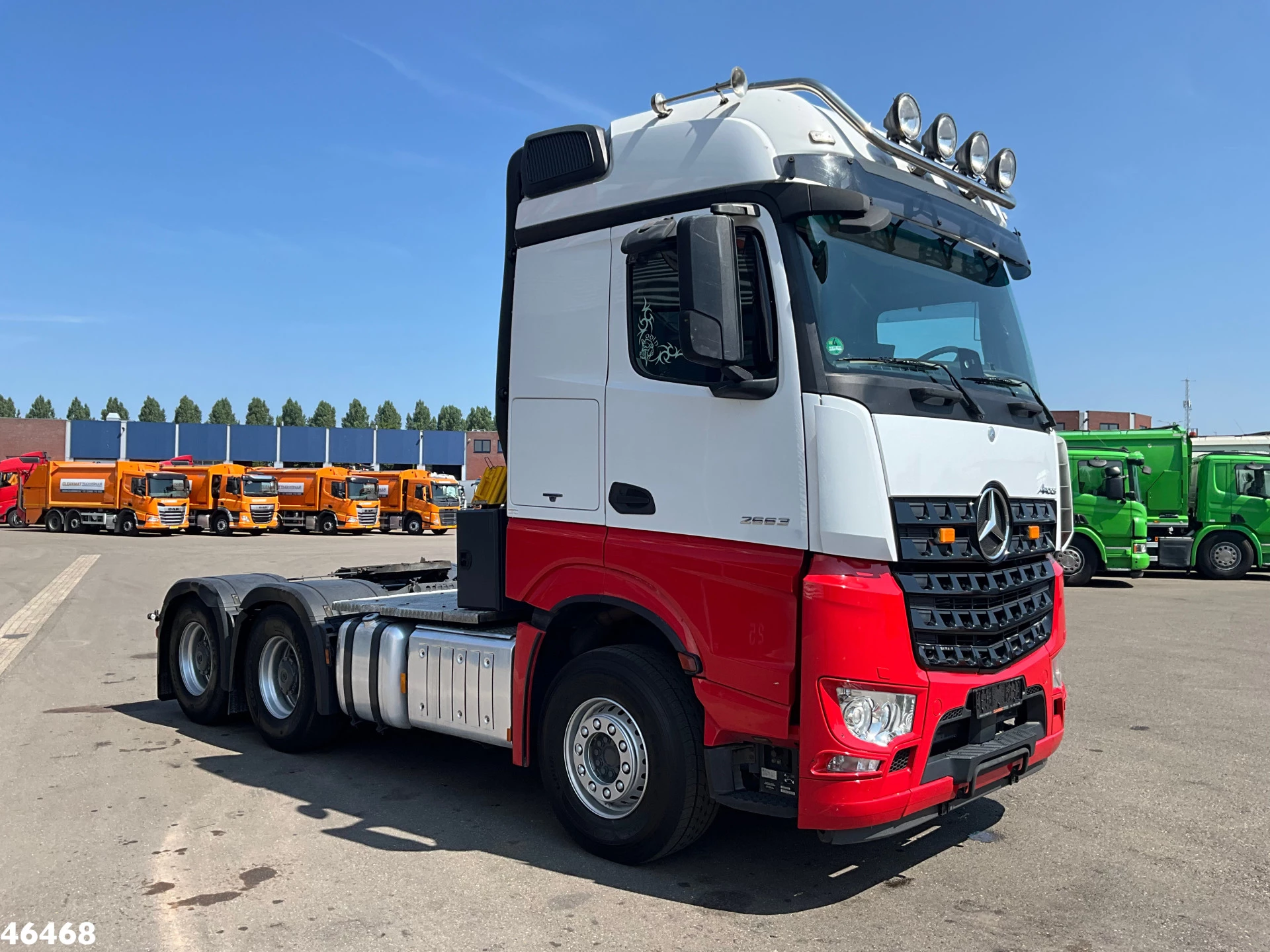 Mercedes-Benz Arocs 2663 6x4 Euro 6 Kiphydrauliek Exhaust brake 2017 obrázek 5