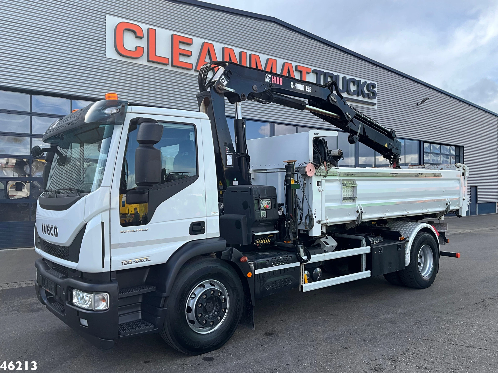 Iveco Eurocargo 2021 - ML190EL32 Euro 6 Hiab 16 Tonmeter laadkraan Just 97.411 km! Bild 3