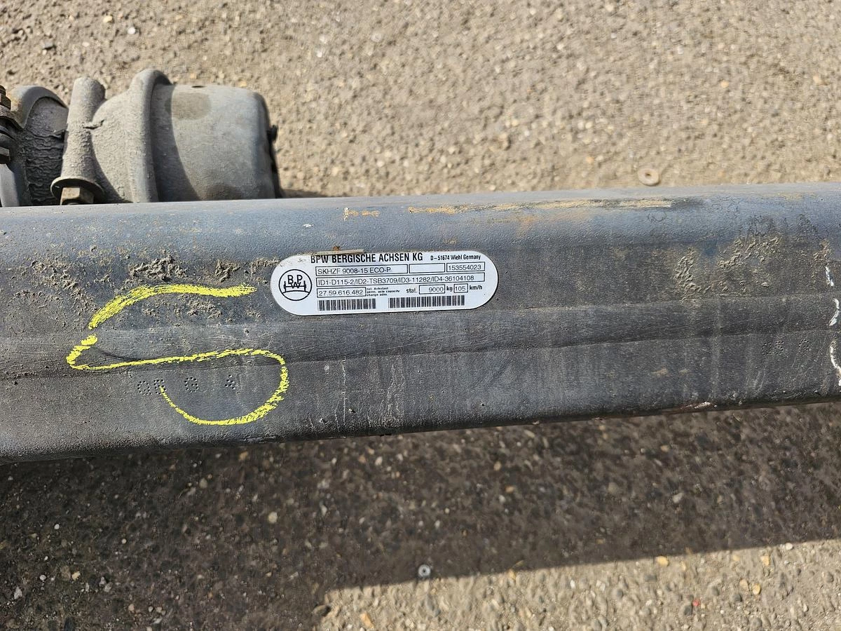 BPW SKHZF 9008-15 ECO-P | MEGA AXLE | DISC 2010 obrázek 7