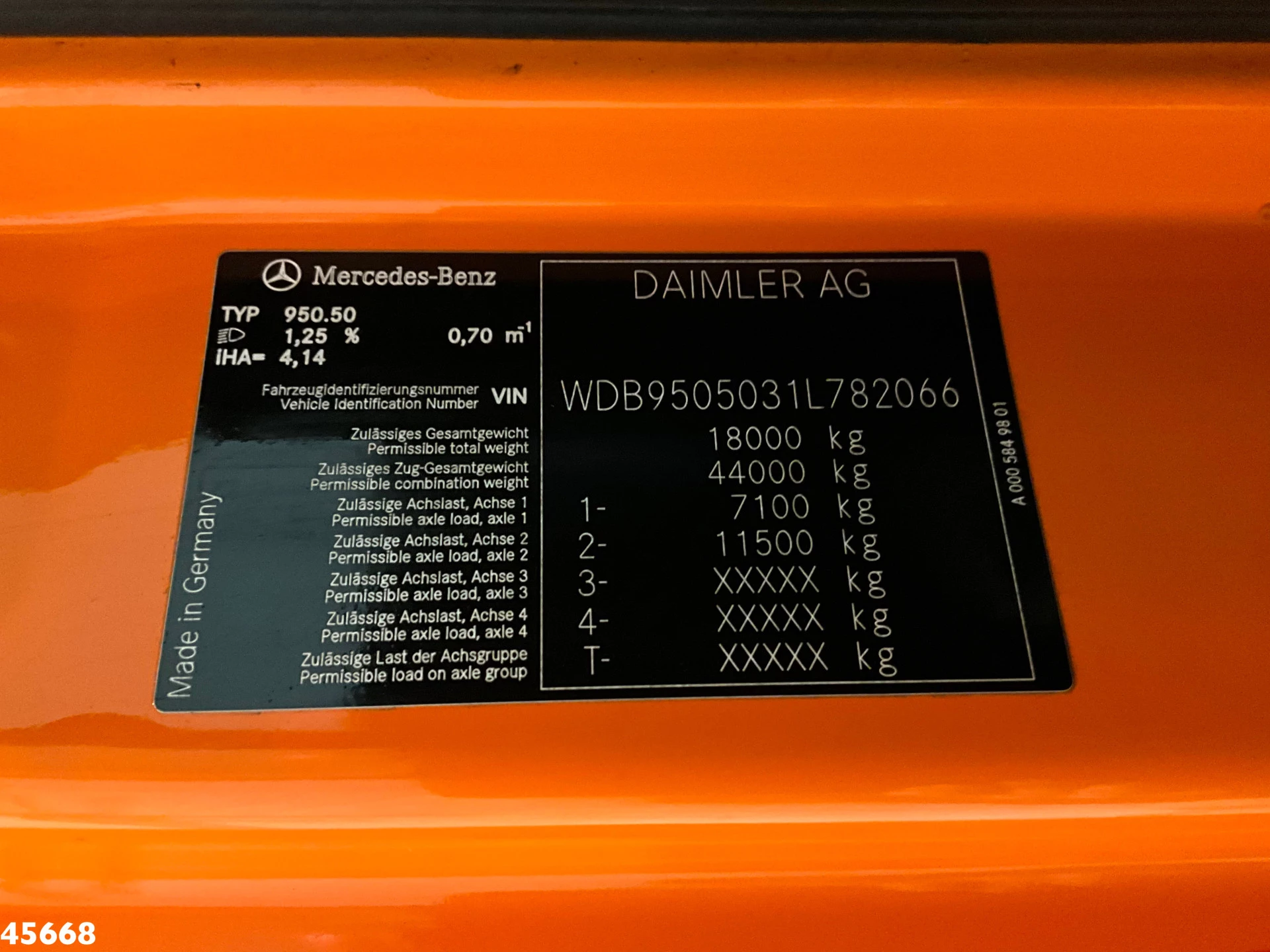 Mercedes-Benz Axor 1833 4x4 Schörling SORF Schienenreinigungs/Railway sweeper Just 38.680 Km! 2013 obrázek 39