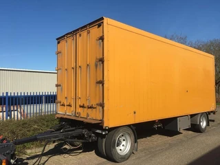 Kel-Berg N/A 2007 - D20-2 2 As Vrachtwagen Aanhangwagen Gesloten - Doorlader, 50-WDP-7 image 1