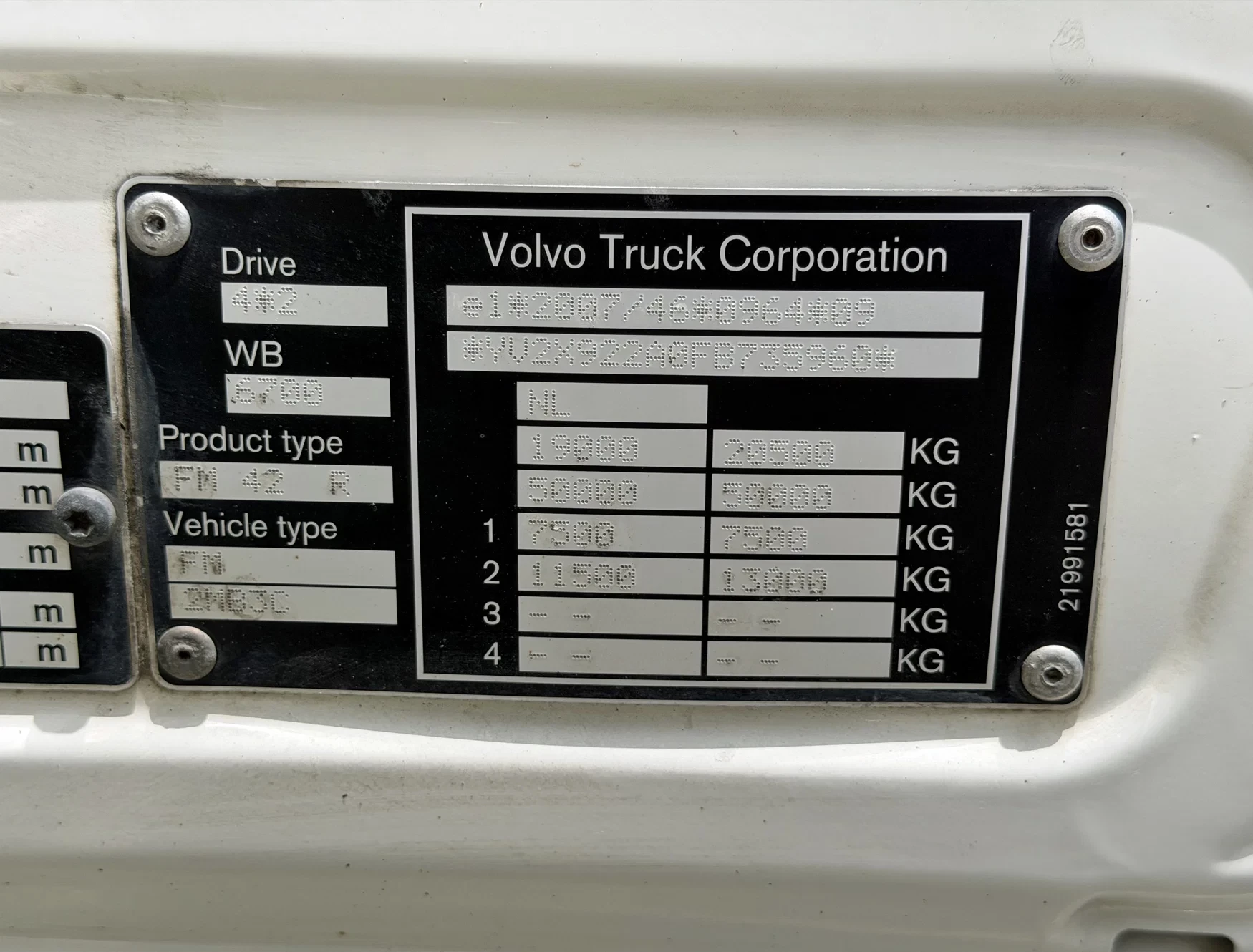 Volvo FM 2015 - 7 KARREN BAK THEO MULDER KOELING KACHEL LAADKLEP zdjęcie 23