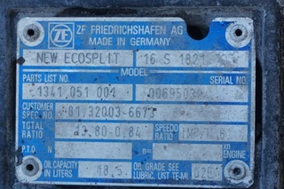 ZF N/A 2004 - 16S1821OD+INT 81.32003.6673 imagen 5