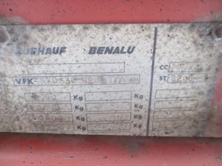 Fruehauf N/A 2000 - D33C , 2 axle , Steel tipper trailer , Drum Brakes , Spring suspension imagen 10
