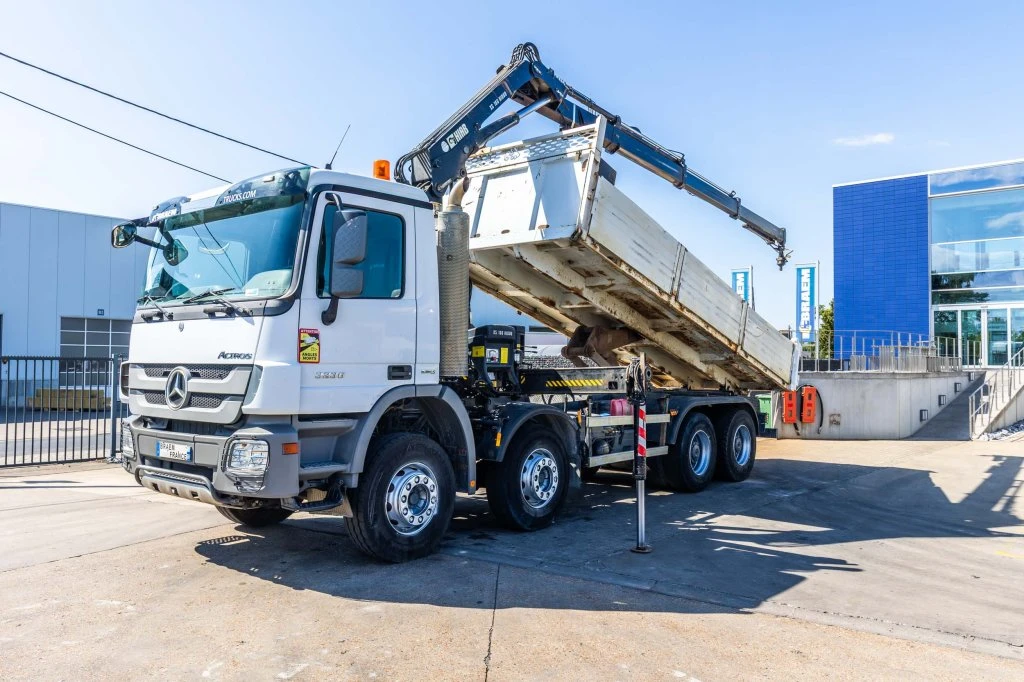 Mercedes-Benz Actros 2012 - 3236 MP3 +GRUE HIAB XS166 HIDUO/3EXT afbeelding 1