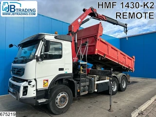 Volvo 2013 - FMX 380 EURO 5, 6x4, HMF, Remote, Steel suspeniosn for sale