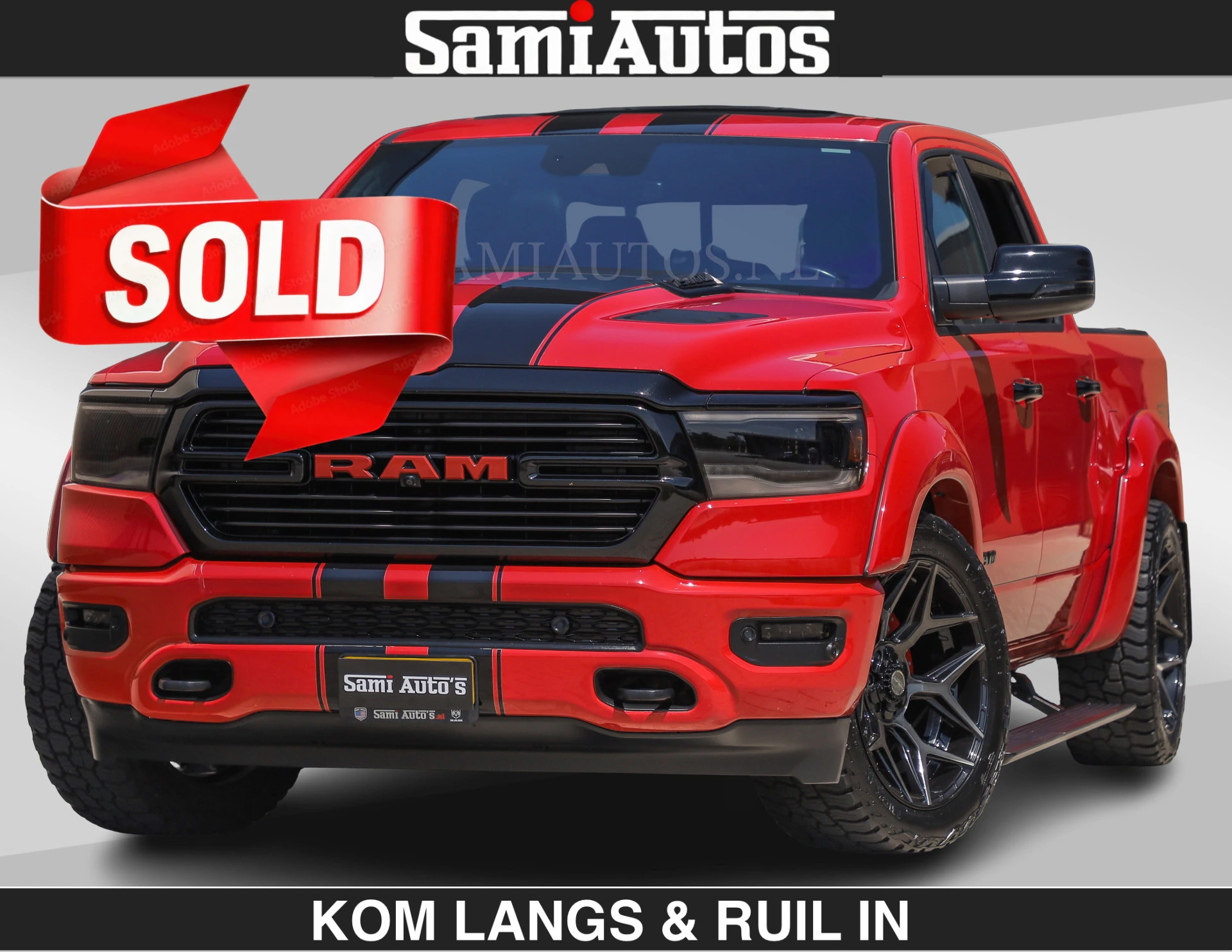 Dodge Ram Pick-Up 2024 - GT TRX PACK BEAST | 5.7 V8 HEMI | WIDE BODY | LUCHTVERING | MEGA DIK | DC | afbeelding 1
