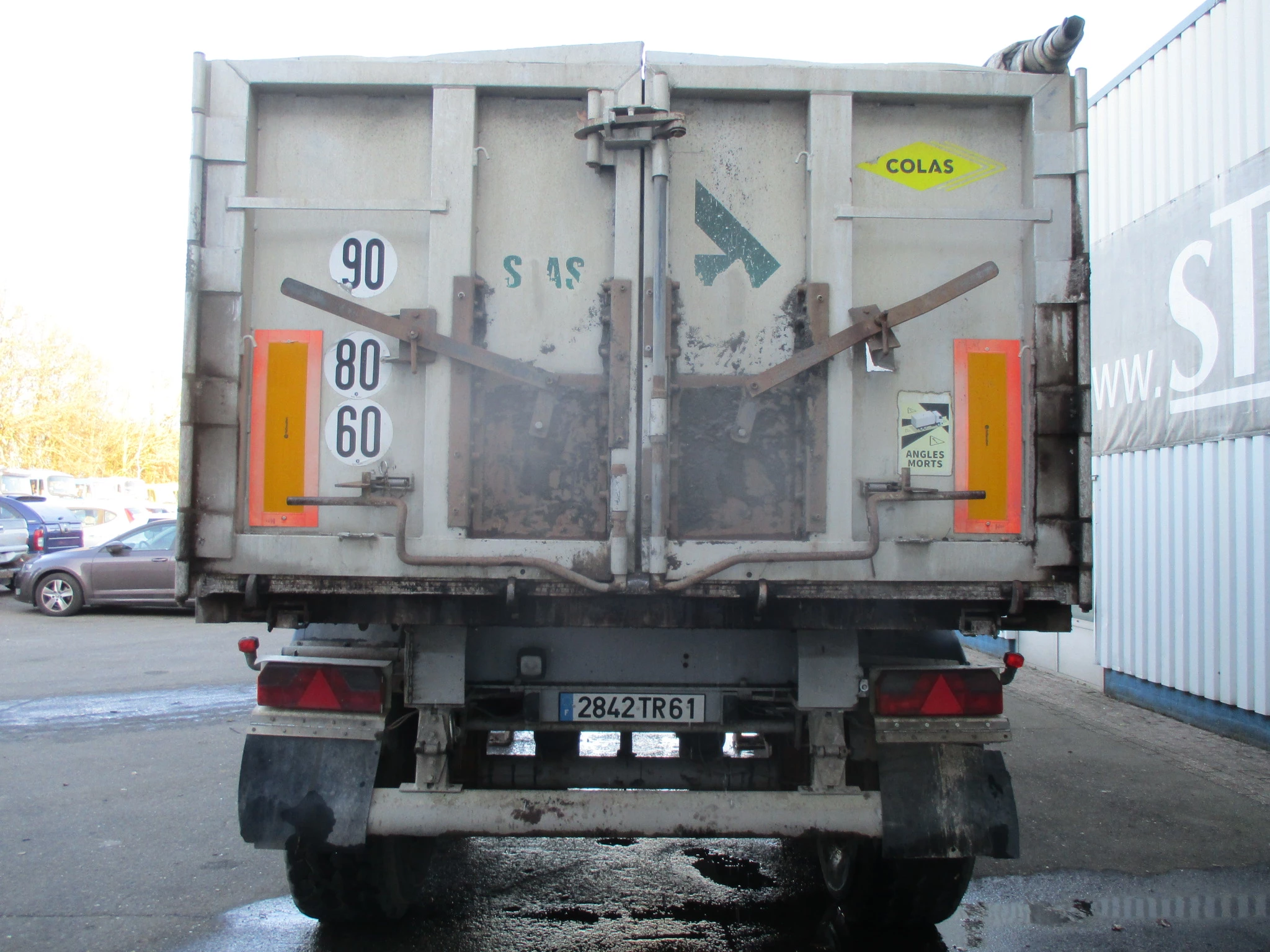 Stas 2004 - 2 Axle Tipper Trailer , Spring Suspension, Drum brakes obrázek 7