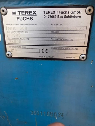 Fuchs N/A 2007 - MHL 360 obrazek 20