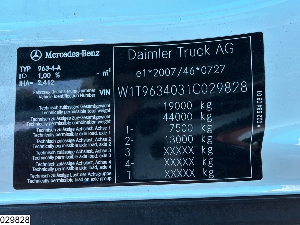 Mercedes-Benz Actros 2021 - 1845 EURO 6d изображение 7
