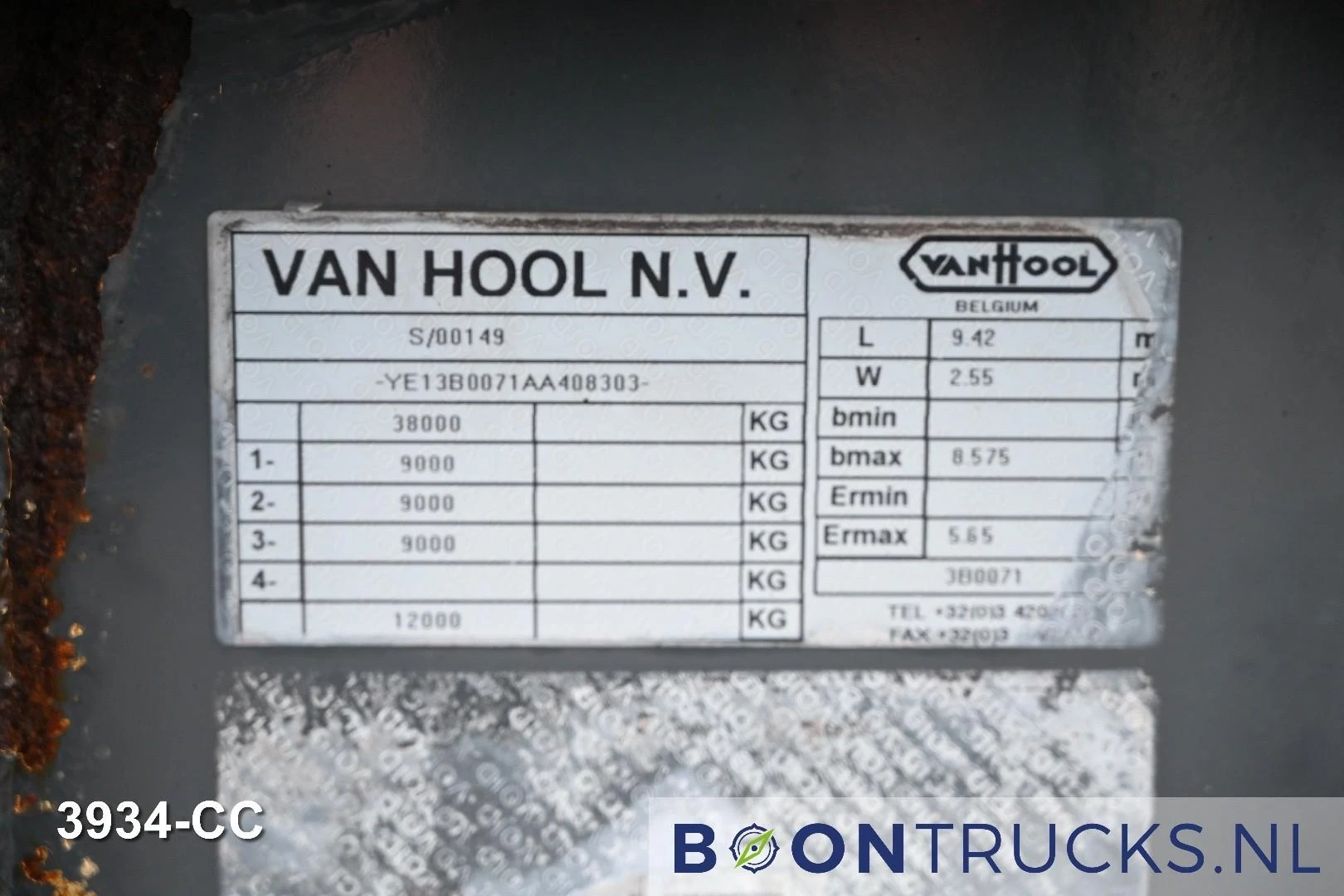 Van Hool 3B0071 2006 image 18