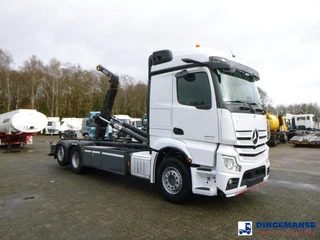 Mercedes-Benz Actros 2019 - 2843 6x2 Hyva container hook 20t zdjęcie 2 miniatura