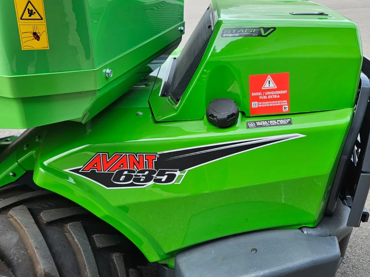 Avant 2024 - 635i Rental mini-shovel afbeelding 13