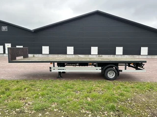 Blomenröhr N/A 2001 - Be oplegger vlak 4.7 ton obrazek 1