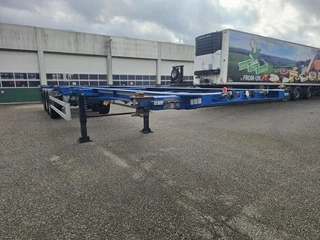 MENKE JANZEN 40 FOOT STRAIGHT / 2 X 20/30 FOOT./ BPW DRUM / STEEL /STEEL SUSPENSION / LIKE NEW. 2026 te koop