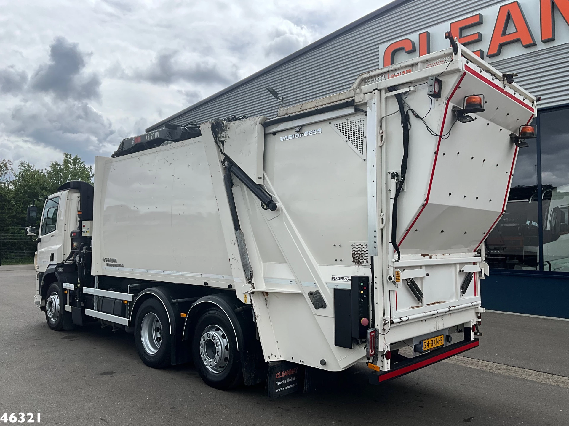 DAF FAN CF 290 Euro 6 Hiab 21 Tonmeter laadkraan 2018 afbeelding 2