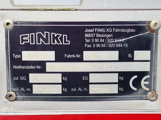 Finkl N/A 2009 - SAV35 - 3/3 deck livestock - Ventilation - Lifting floors - Lifting roof obrazek 37