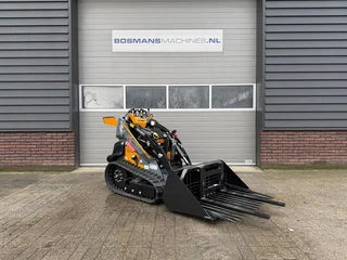 Giant GS950T skid steer minishovel NIEUW €345 LEASE 2026 afbeelding 2 miniatuur
