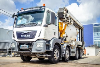MAN TGS 2014 - 32.400BB+LIEBHERR 8M³+BAND/TAPIS 16m obrazek 8