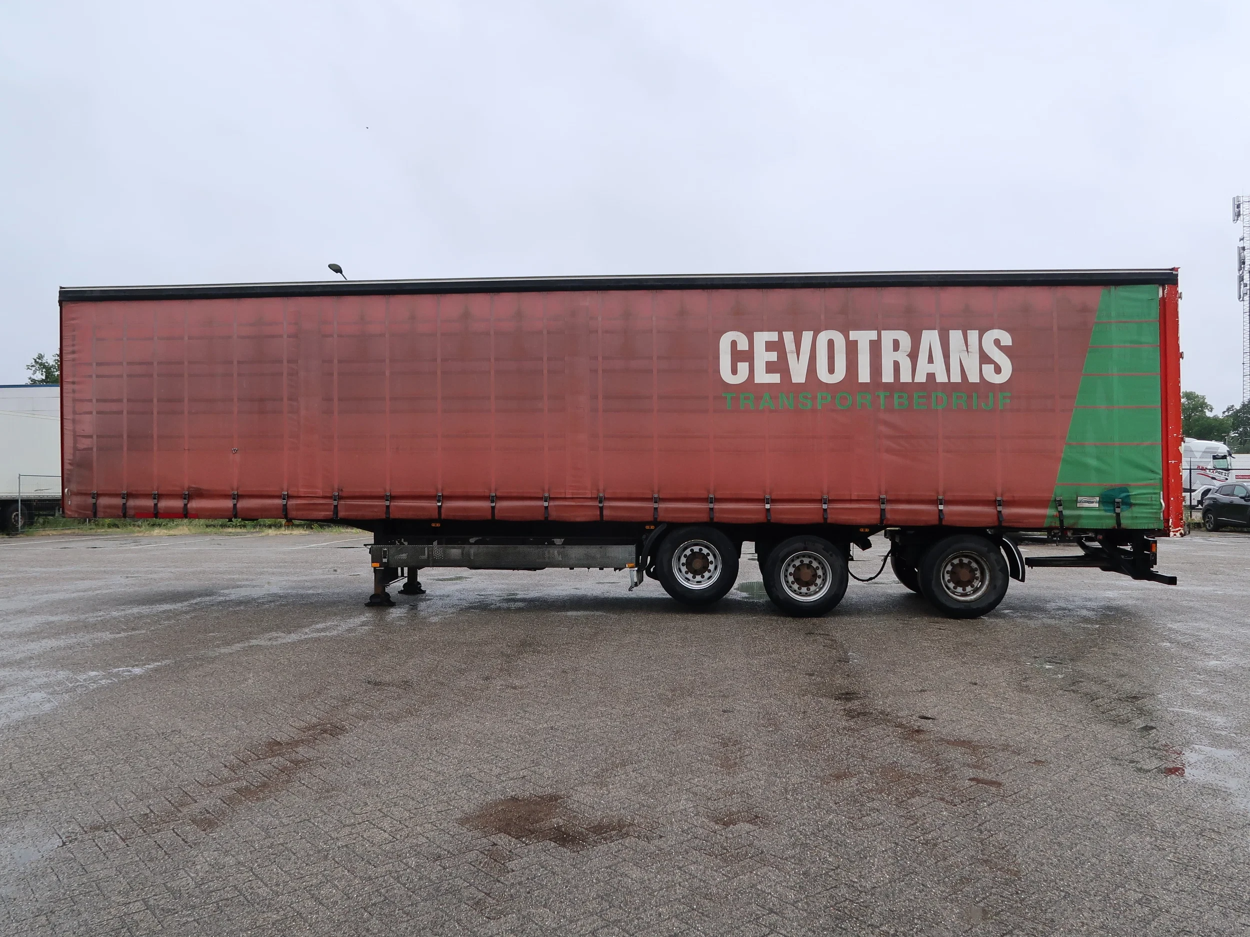 Pacton B3-001 2008 - O4, Lift & Lenkachse BPW, Staplerhalter, 4 Units, TUV, NL Trailer TOP! afbeelding 9