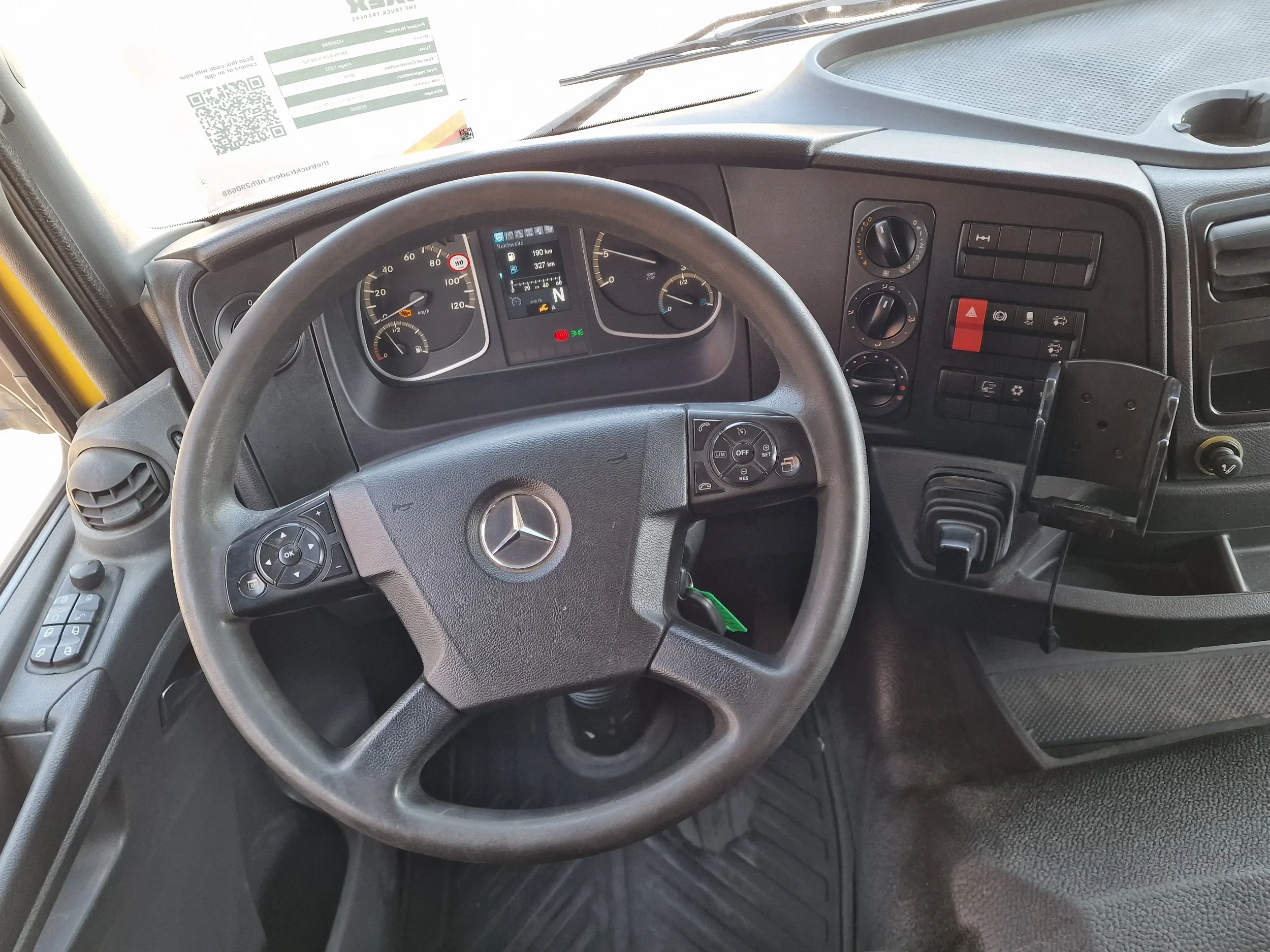 Mercedes-Benz Atego 2013 - 1223 4x2 Box with sidedoors - Loadlift - Euro 6 - Low KM - Automatic gearbox image 25