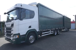 Scania R 2020 - R500 NGS | Combi / Tautliner / Pritsche + Plane | Retarder | 561423Km | 2020 | Smart Tacho 2 | Hydraulic Roof | 6X2*4 | Lift/Steering Axle | Stand Klima | Park Airco | Euro6-D | TUV/MOT/APK 02-2027 | German Truck immagine 4
