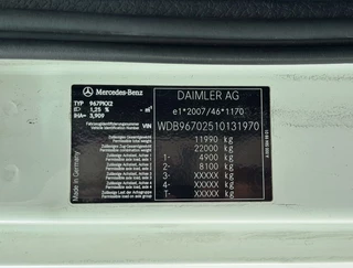 Mercedes-Benz Atego 2017 - 1221 EURO 6 VAN BEURDEN BAK LAADKLEP KACHEL SUPER CODITIE obrazek 24