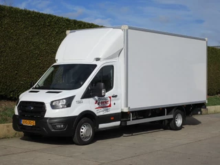Ford Transit 2023 - bakwagen 5,0 m. (luchtremsysteem/vangmuil) + Gesloten schamel aanhangwagen 8,5 m. obrazek 6