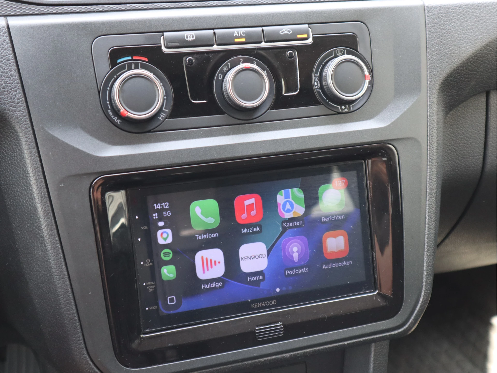 Volkswagen Caddy 2019 - 2.0 TDI 75 pk Euro 6 - Marge - Airco - Apple Carplay afbeelding 10