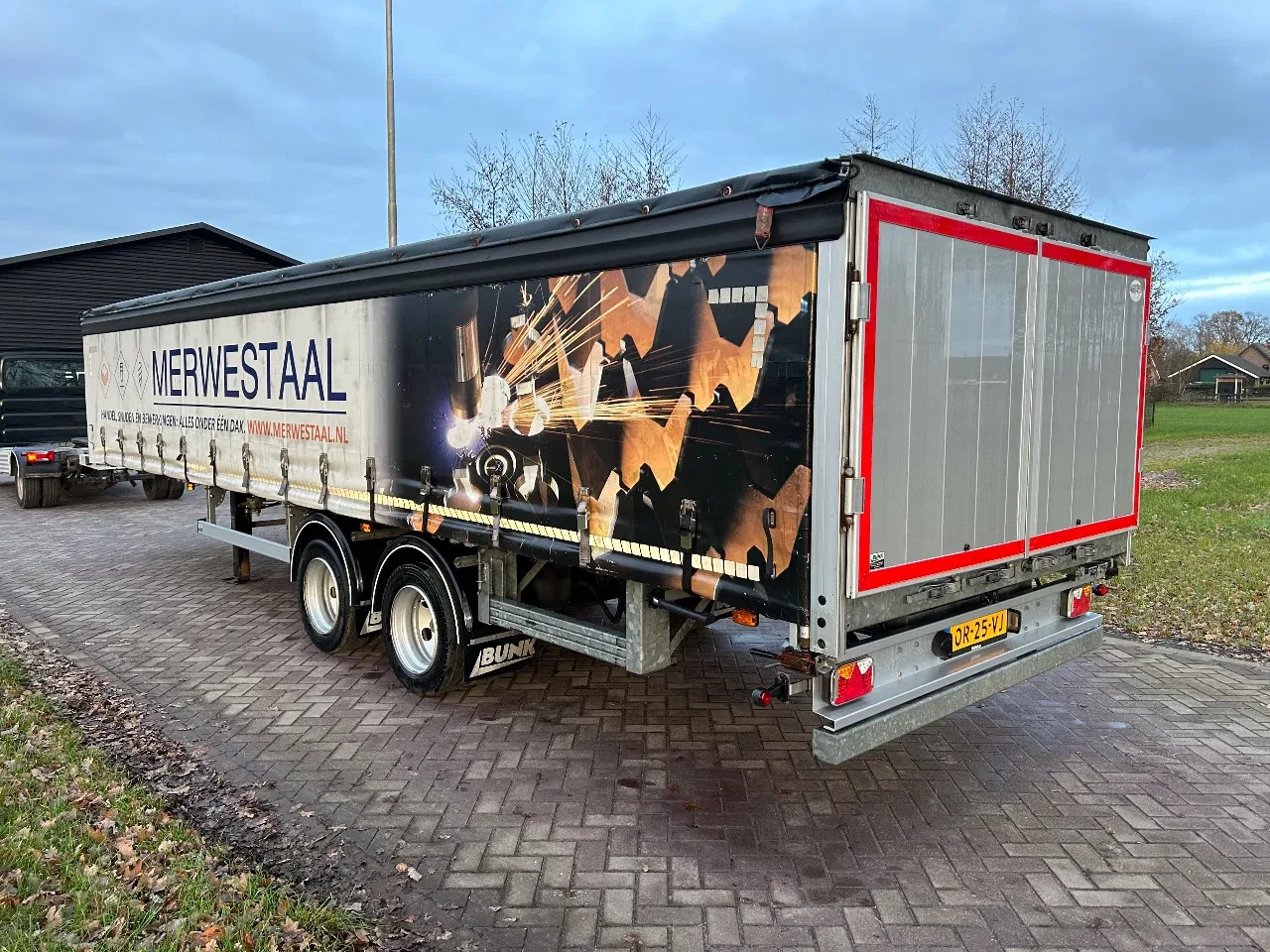 Bunk 2019 - Be oplegger 10 TON schuifzeilen en schuifdak 2019 Bild 5