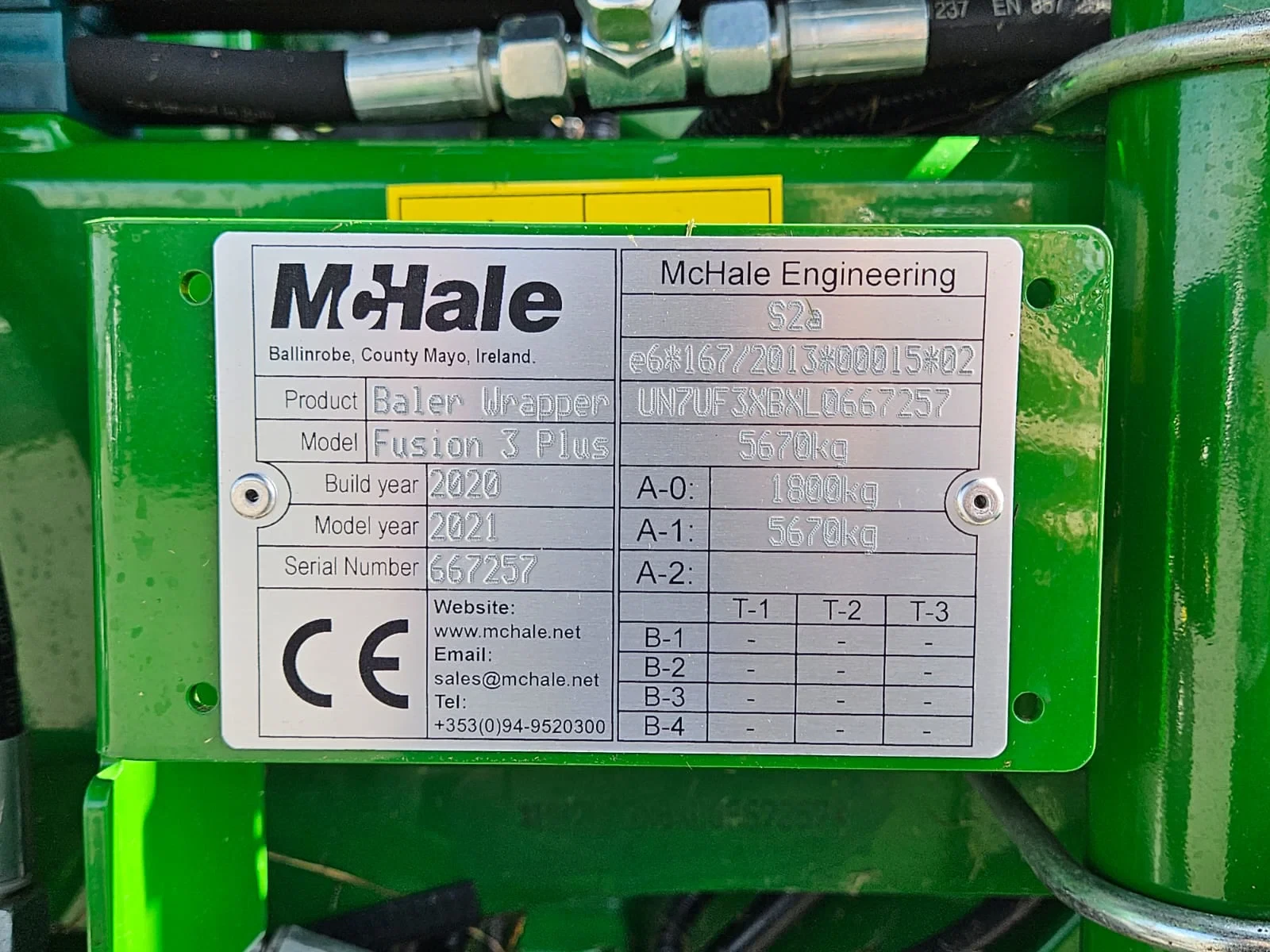 McHale 2020 - Fusion 3 plus afbeelding 26