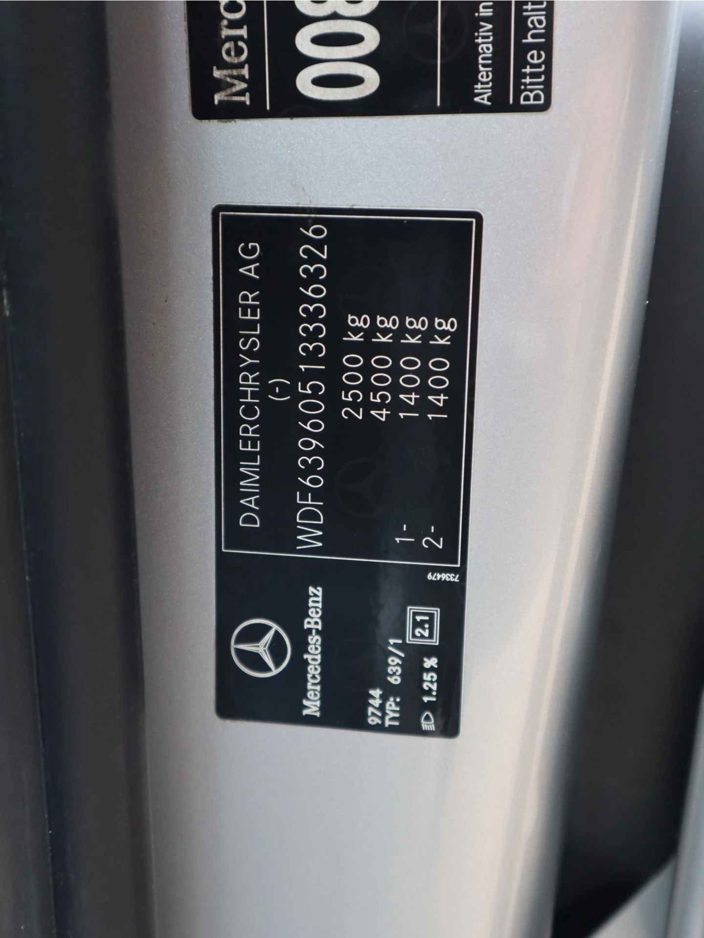 Mercedes-Benz Vito 2007 - 109 CDI Lang L2 - DC 5 Pers. - MARGE - Airco - Cruise - Rolstoellift immagine 18