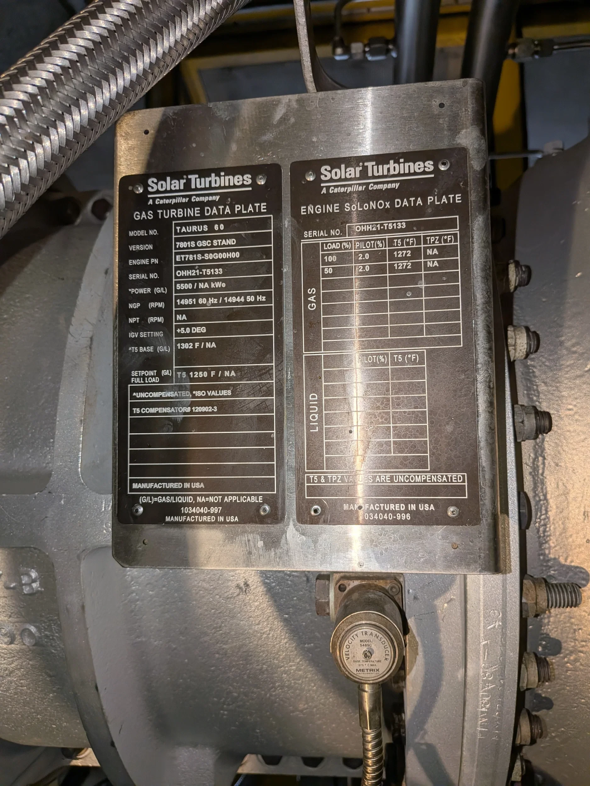 Overige 2021 - Gasturbine en tandwielkast en Elektrostatisch filter, SOLAR TURBINES, Taurus 60 imagen 41