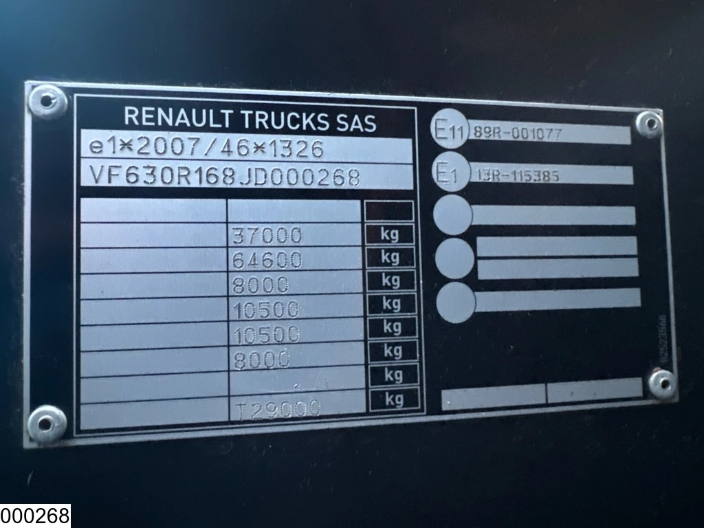 Renault 2018 - C 430 8x4, EURO 6, Hiab Bild 7