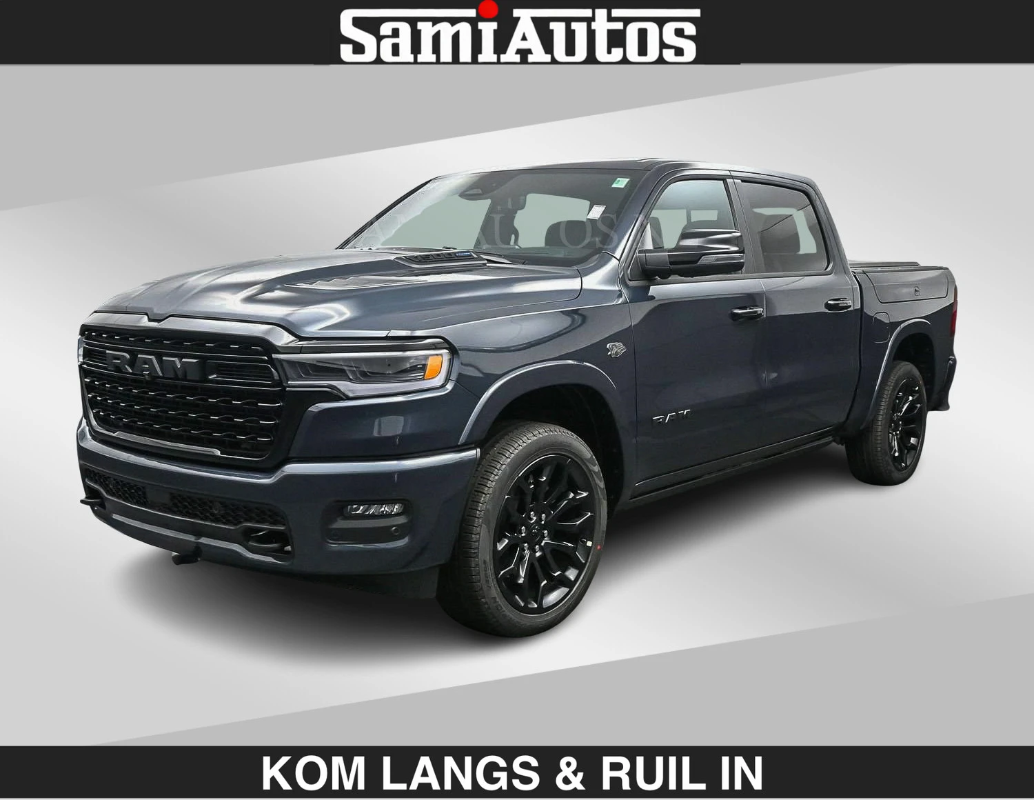 Dodge Ram Pick-Up 2026 - LIMITED 2027 5.7 V8 HEMI | MAXIMAAL UITGERUST | NIEUWE KLEUR Forged Blue Metallic met Ebony Red interior seats | afbeelding 1