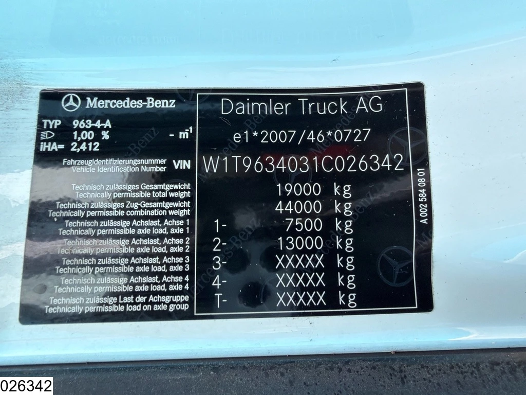 Mercedes-Benz Actros 2020 - 1845 EURO 6d obrázek 7