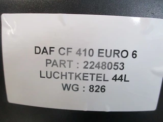 DAF - 2248053 LUCHTTANK 44 LITER CF XF EURO 6 obrázek 2 náhled