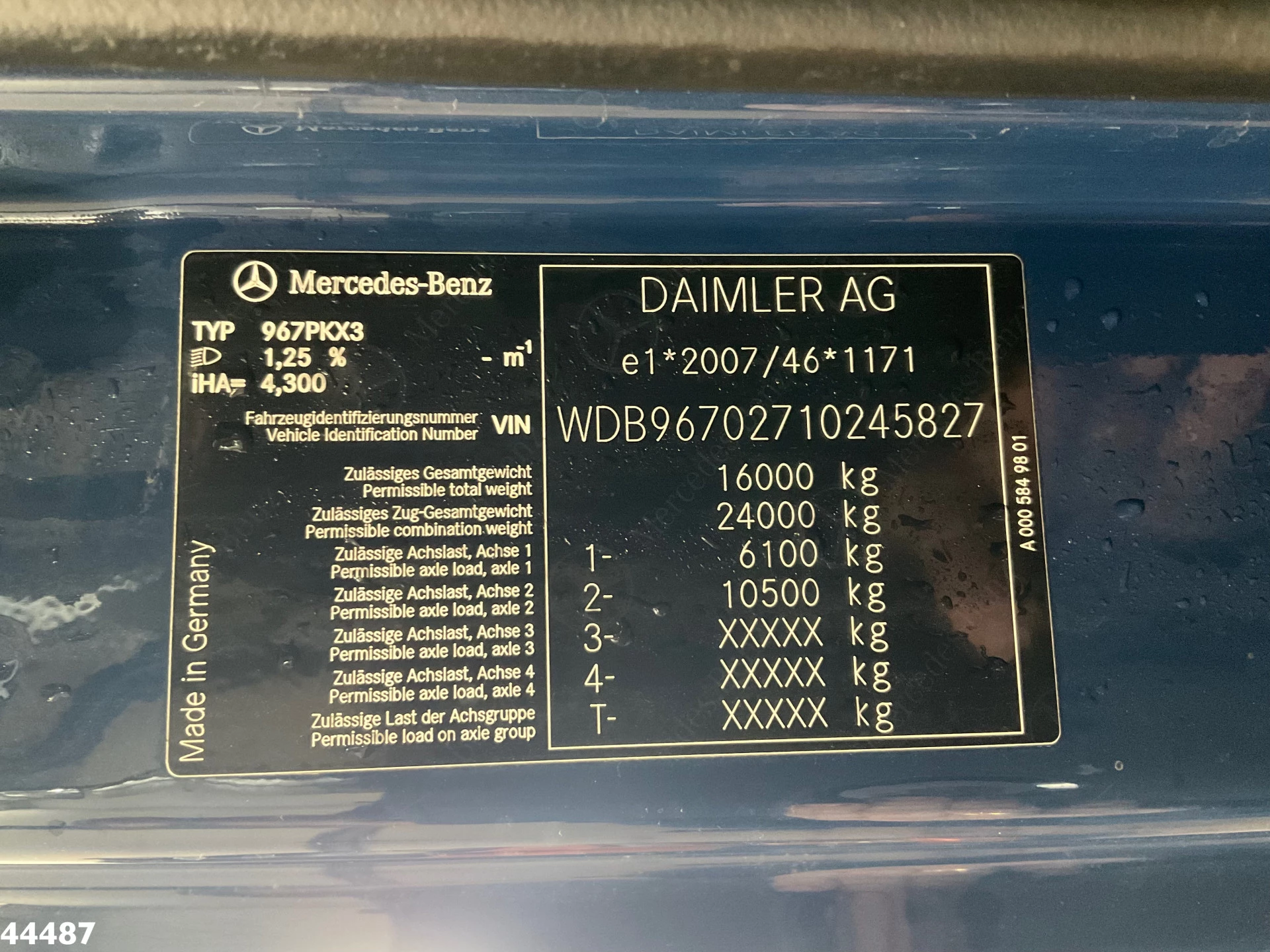 Mercedes-Benz Atego 2018 - 1524 Euro 6 Fratelli Mazzocchia 12m² obrázek 21