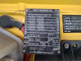 Iveco Trakker 2006 - 380T35 / 6X4 / 2X BIG AXLE / FULL STEEL / HMF 1560 K2 REMOTE / 2SIDE TIPPER / 335304 KM / NEW TURBO / AIRCO / EURO-3 / 2006 bild 39