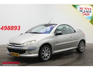 Peugeot 206 2003 - CC 1.6-16V Roland Garros Hardtop Clima Leder afbeelding 1 miniatuur