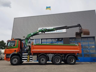 Ginaf X 4343 TS 2009 - 8x6 Kipper kraan HMF 2020 afbeelding 4